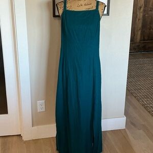 Old Navy Deep Teal Maxi Dress